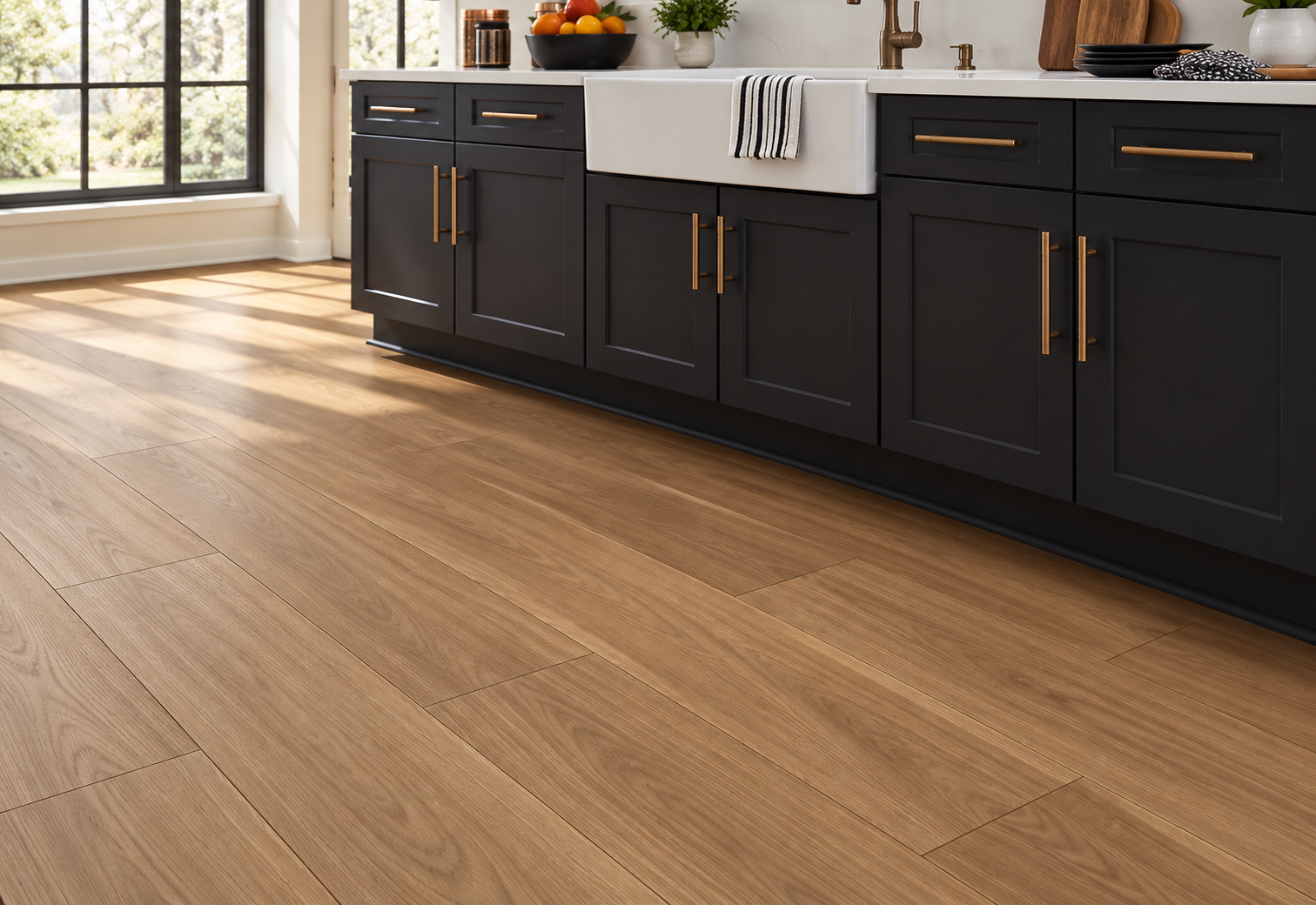 Burnt Elba in a modern farmhouse kitchen