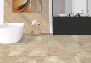 Luxury Vinyl Tile (LVT) flooring